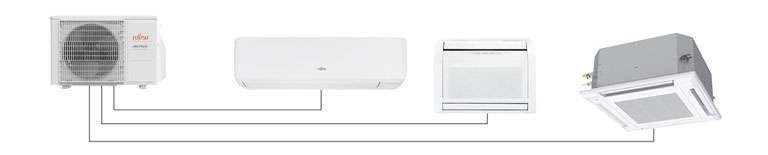 Fujitsu Multi-Split-Systeme Triple